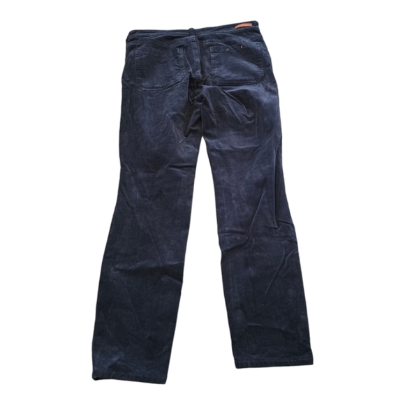 pilcro Corduroy Utility Pants Trousers, Black Patchwork Style, Casual‎ Everyday - Picture 3 of 13